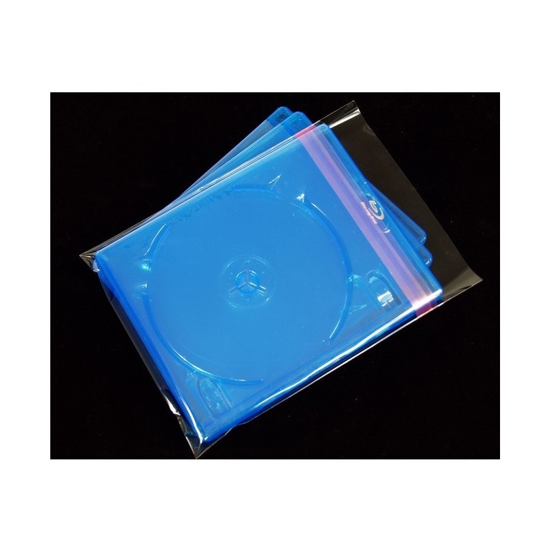 100pcs 8/12cm Blu-ray Disc Clear Paper Sleeves For Case With