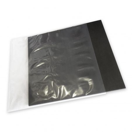 100 LP plastic platen hoezen vinyl 0,05 mm PE