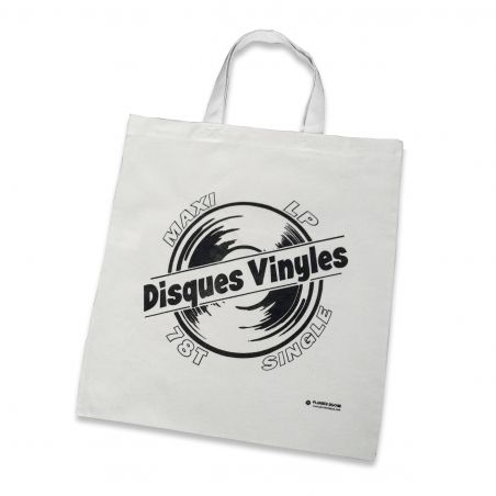 Sac en coton pour disques vinyles
