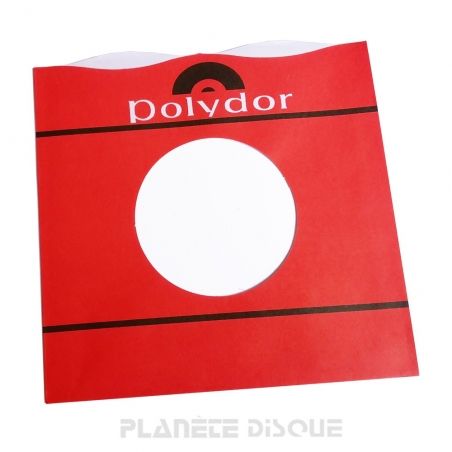 Pochette papier imitation 45T Polydor No 1