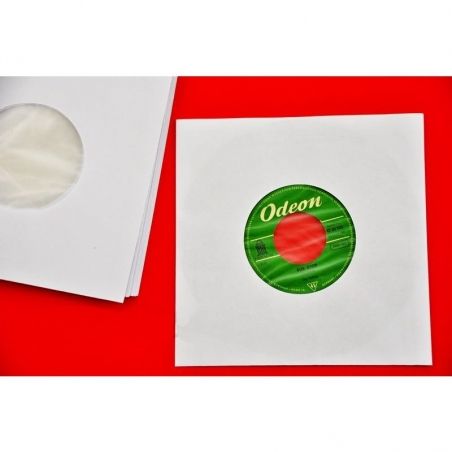 100 Pochettes vinyle 45T papier Deluxe
