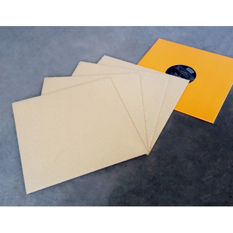 50 Intercalaires de calage carton pour 33T sans impression