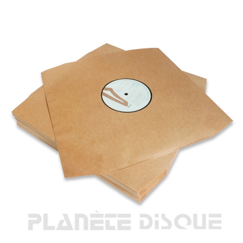 100 Pochettes cartonnées de disque 45T (7) (300gr/M2