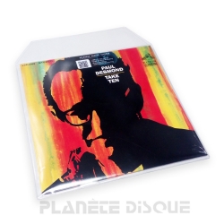 25 LP plastic platen hoezen vinyl PVC 0,18 mm met klep