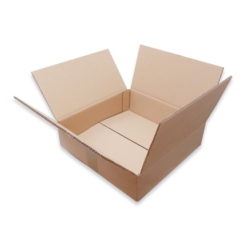 Caisse carton double cannelure  à partir de 50 cm de longueur