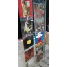 Décoration porte disque PVC pour 6 disques 33T