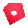 10 Sous-pochettes rouges doublées vinyle 33T Deluxe