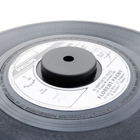 Centreur / adaptateur en plastique pour singles 45T