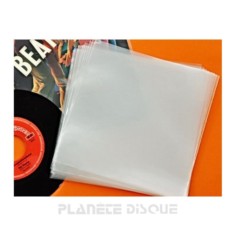 20 Pochettes Protection Vinyle 33T 100 microns Polypropylene