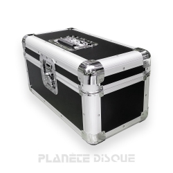 Valise flight case pour 200 singles 45T noir butterfly