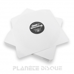 pochettes vinyle papier 45t doublées antistatiques avec trou central -  maFeutrine
