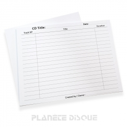 10 tarjetas de cartón...