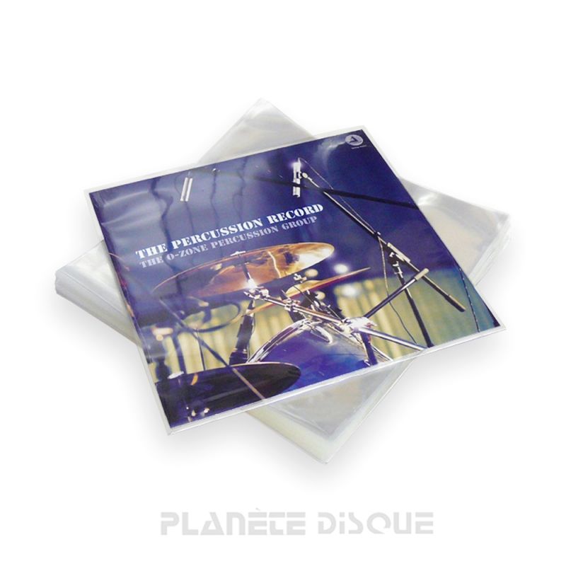 50 Pochettes de Protection extérieures en Carton Blanches pour Vos vinyles  33 Tours : : Instruments de musique et Sono