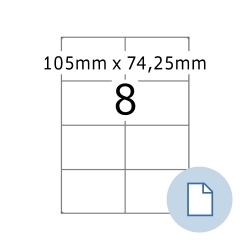 Etiquetas HERMA 80, papel...