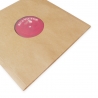 100 Sous-pochettes kraft doublées vinyle 33T Deluxe