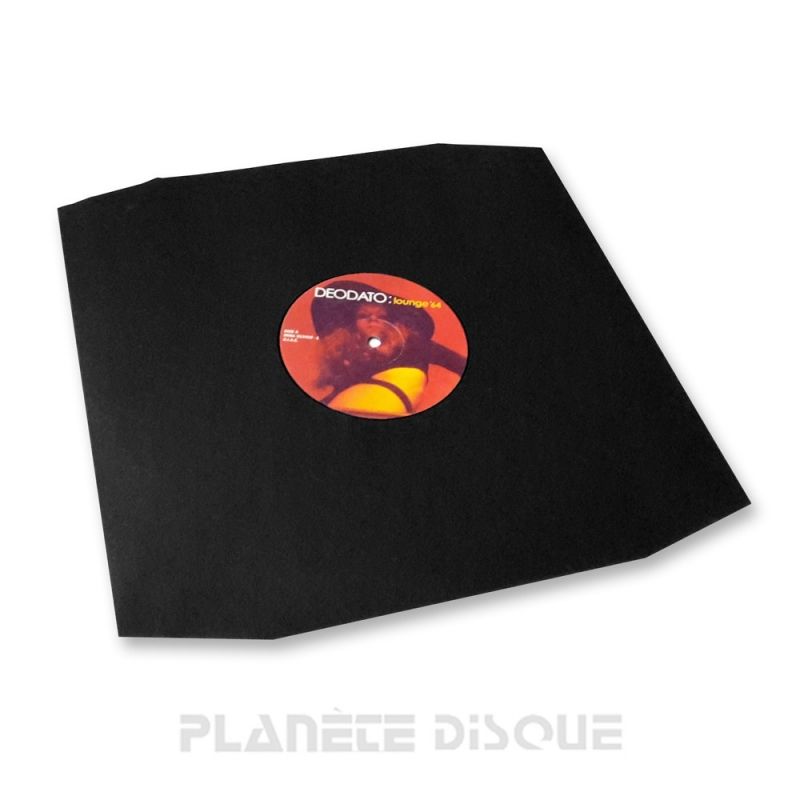 Cadre noir pour pochette vinyle LP 33T