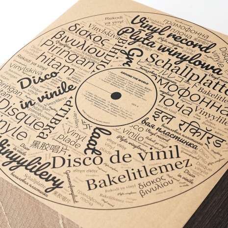 Intercalaires Vinyle 50 Pièces 31,5x34cm - Séparateurs Plastique Pour Disques 33 Tours - Noir