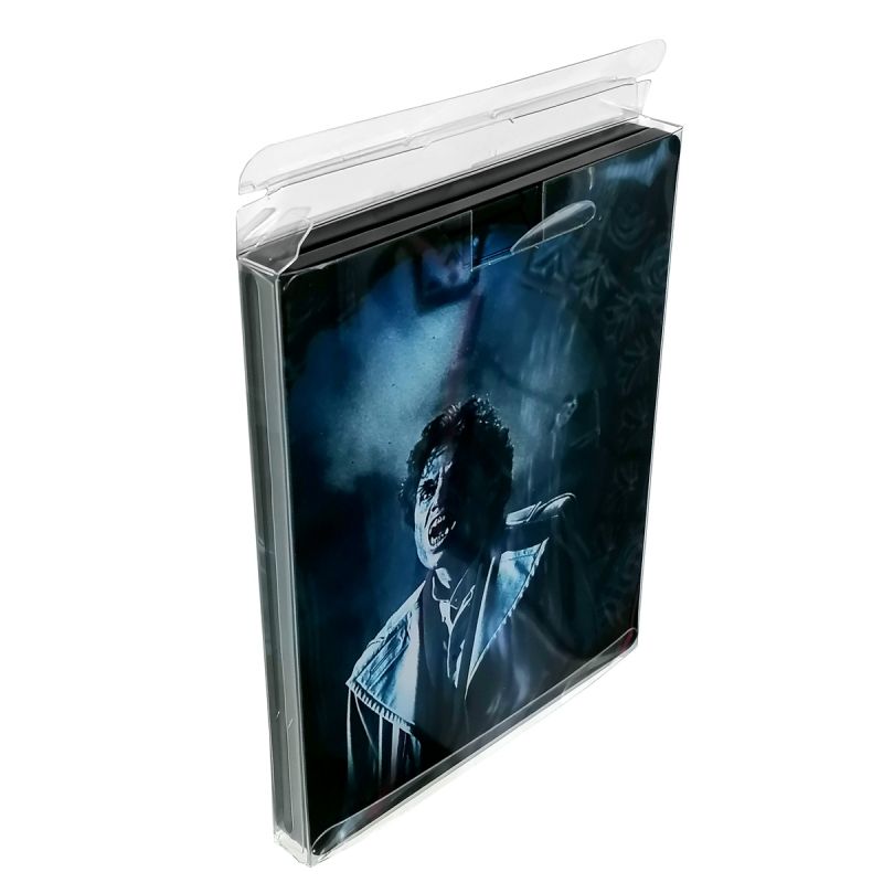 Boîte transparente pour film Blu-ray BD, étui de rangement, protection pour  animaux de compagnie, collection d'affichage PS4 et PS5
