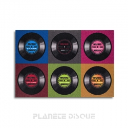 Felpudo de vinilo 40 x 60 cm