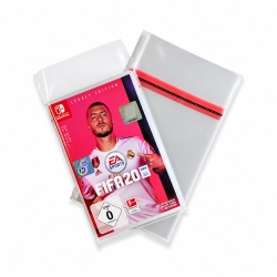 50 PP Sleeves with flap for...