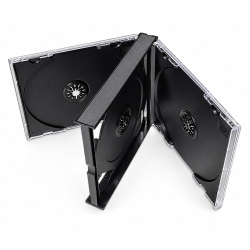 10 Four Disc CD case (thick)