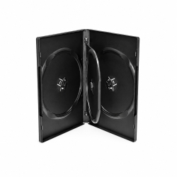 Custodia nera per 3 DVD