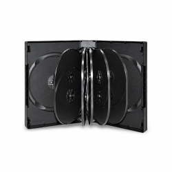 12 DVD case black 39 mm