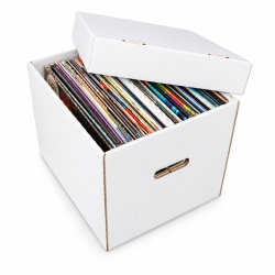 Cardboard white storage box...