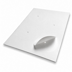 40 Self-adhesive round...